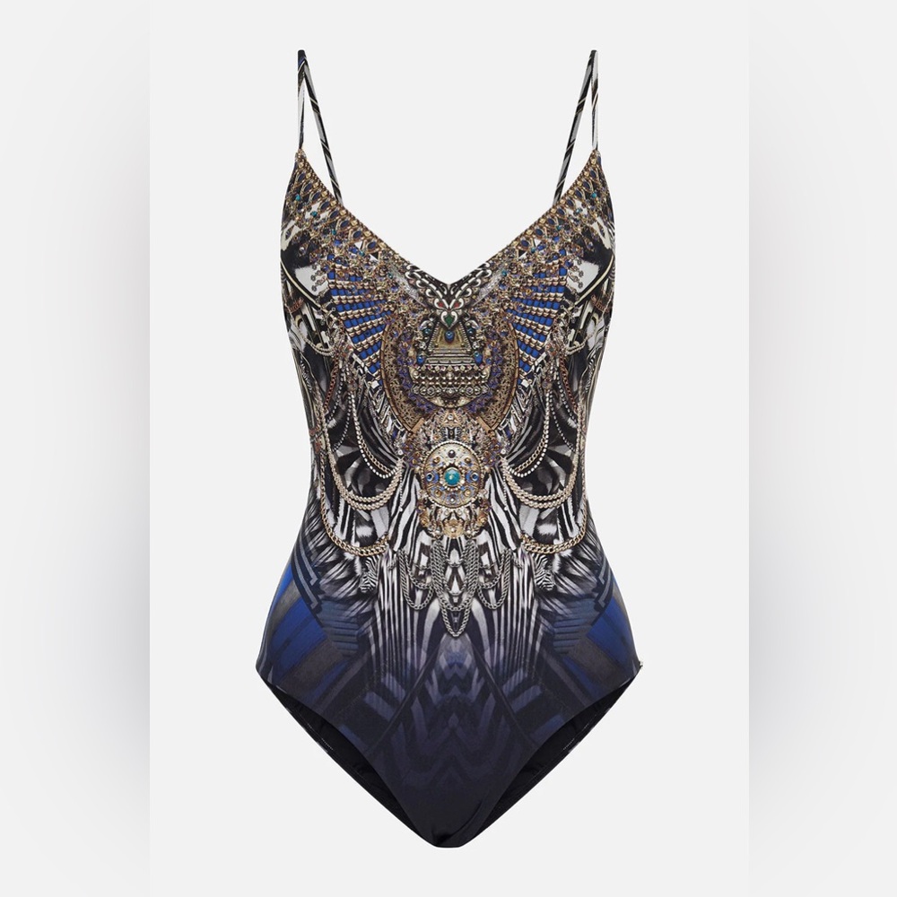Camilla Ome-piece Patterned Swimsuit